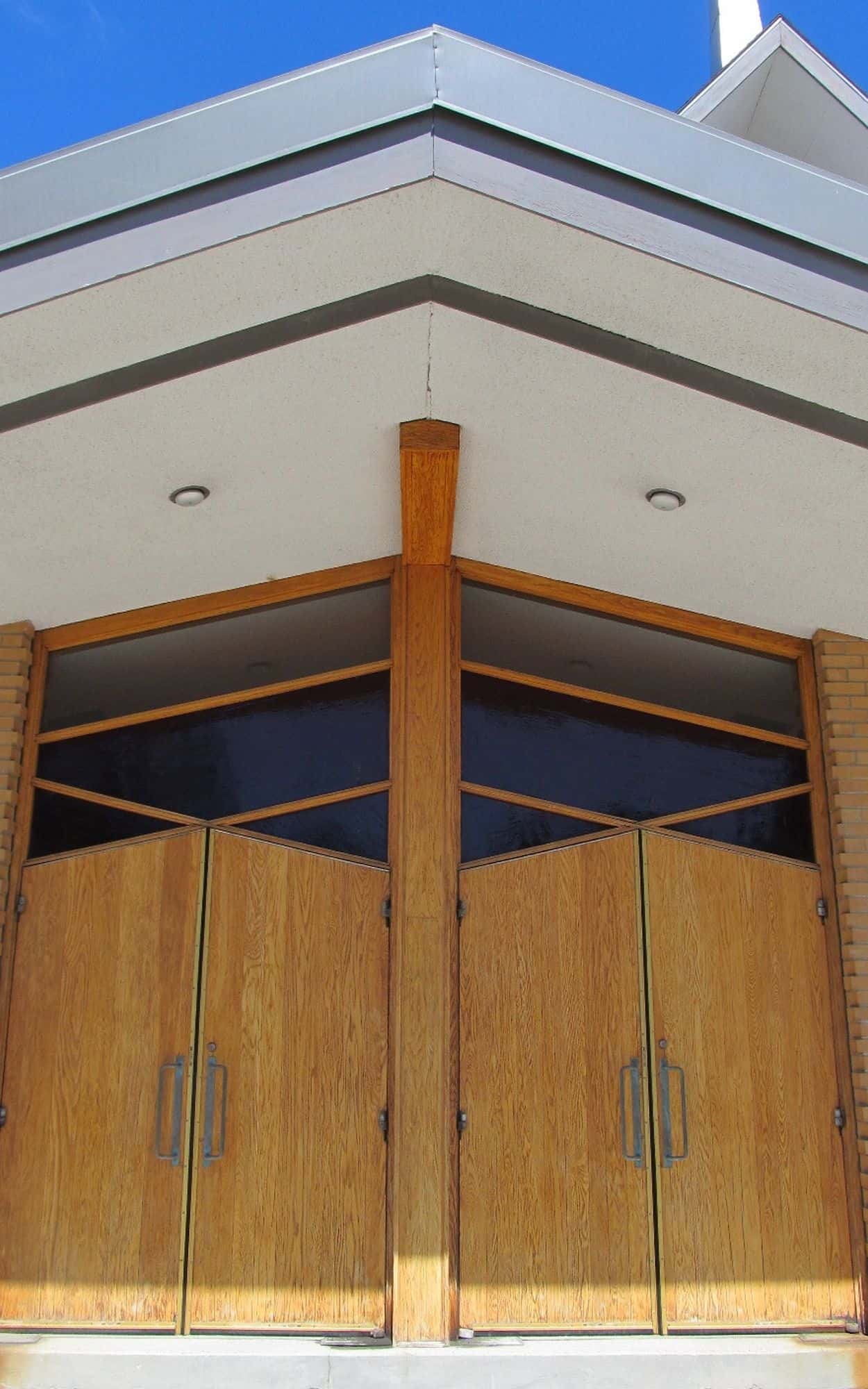 Front entrance doors