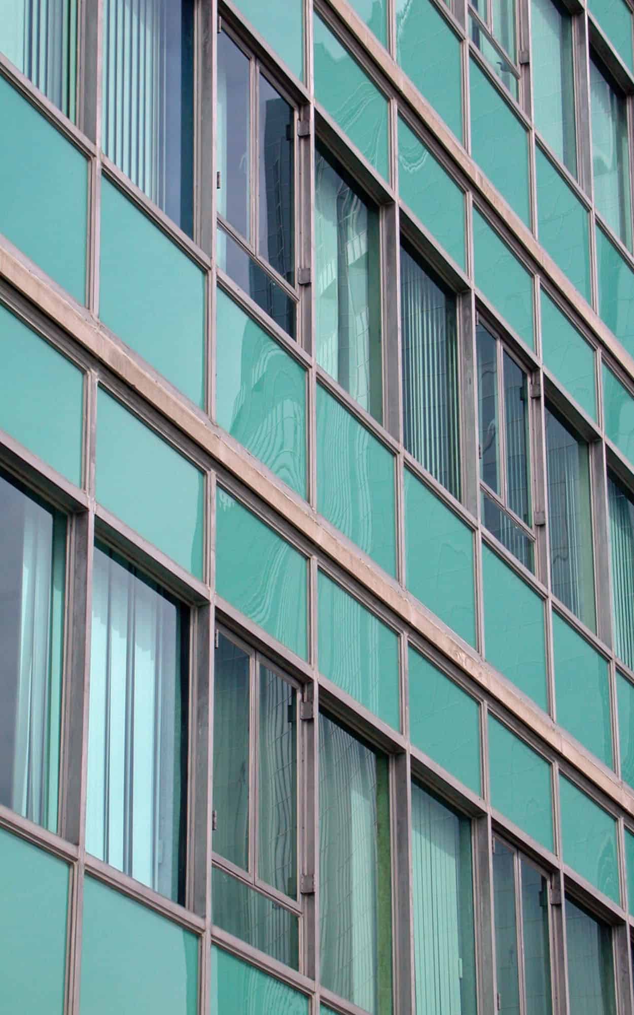 Detail of the curtainwall